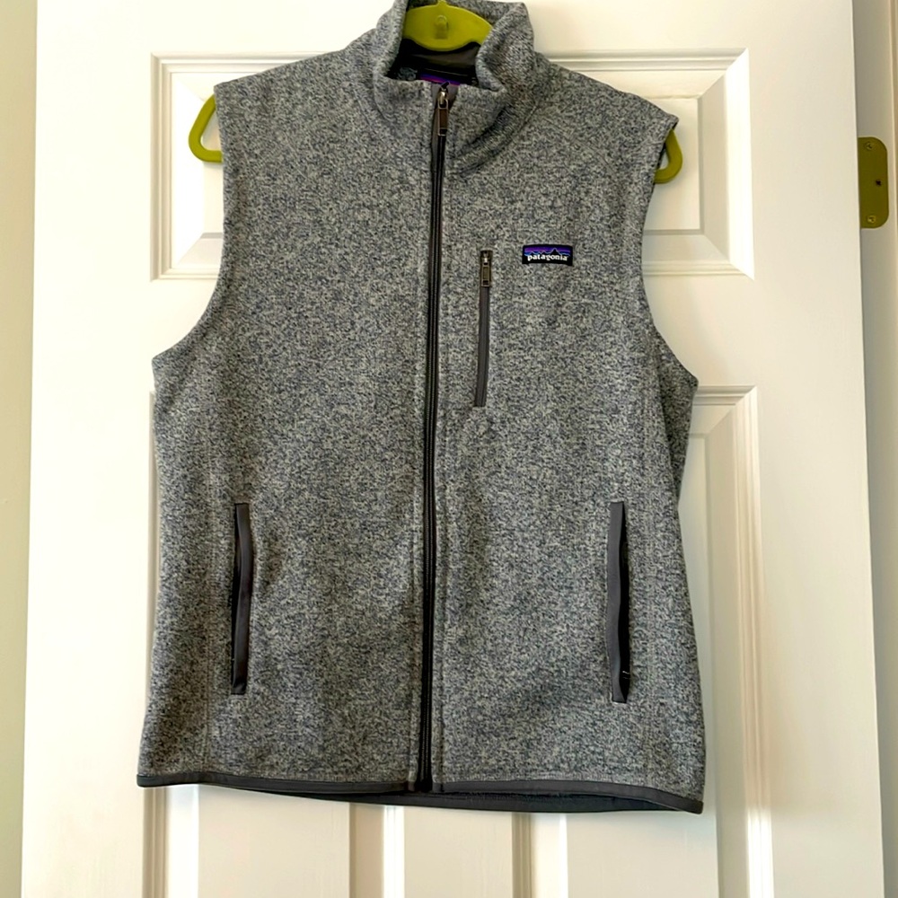 Patagonia Vest, Men’s, Light Grey